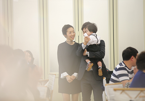 송파 돌스냅 - 한복 입은 아기의 돌잔치 사진